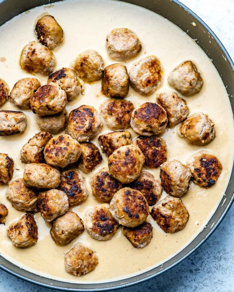 Healthier Turkey Swedish Meatballs Clean Food Crush