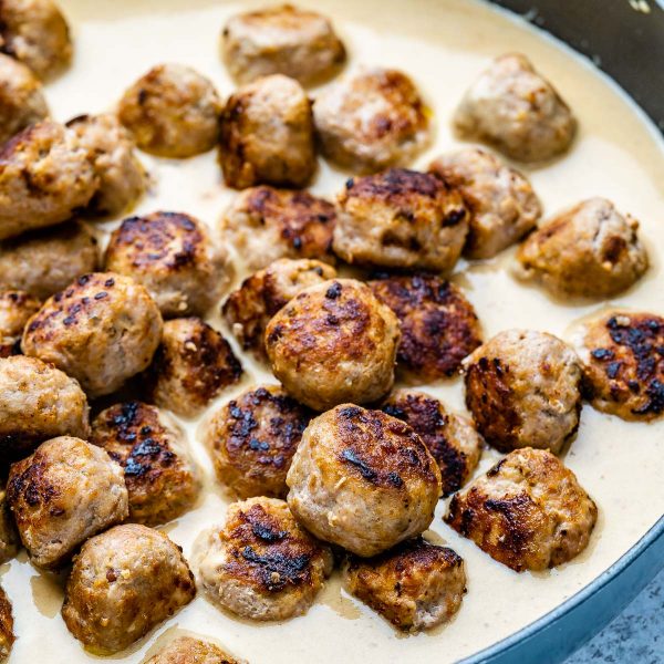 Healthier Turkey Swedish Meatballs Clean Food Crush