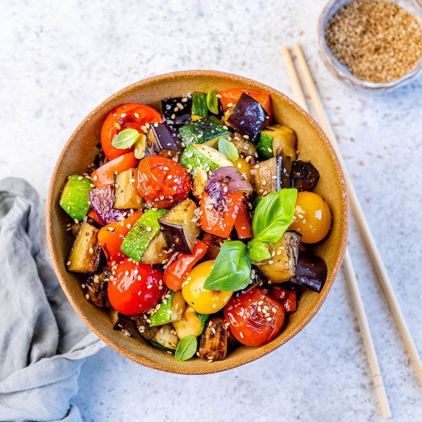 Ratatouille Style StirFry | Clean Food Crush