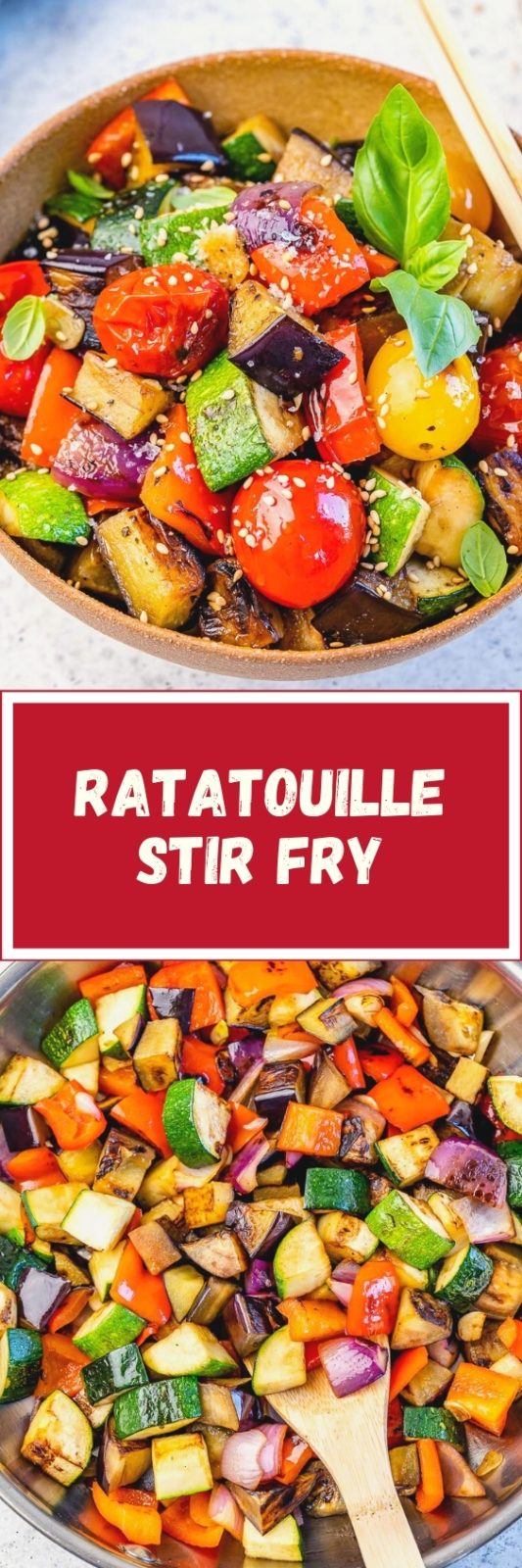 Ratatouille Style StirFry | Clean Food Crush