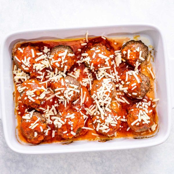 Low Carb “Spaghetti” and Meatballs Clean Food Crush