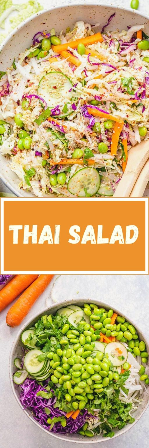 Thai Inspired Salad | Clean Food Crush