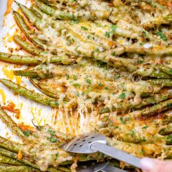 Roasted Balsamic + Cheese Green Beans image