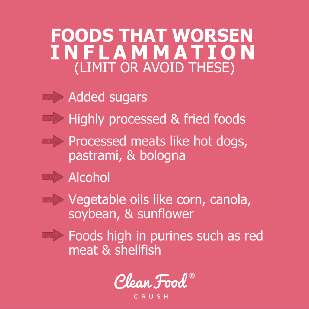 What Foods to Eat for Arthritis And Which Ones to Avoid Clean Food Crush