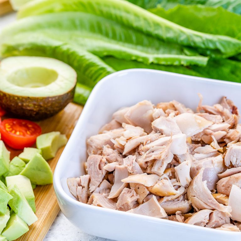 VeggiePacked Chicken Salad in a Jar Clean Food Crush