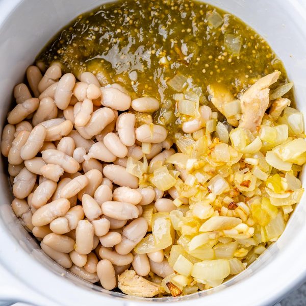 Crockpot Creamy Green Chile Chicken Soup Clean Food Crush