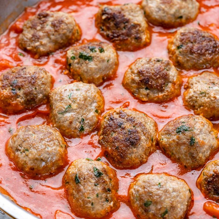 Moroccan Style Meatballs Clean Food Crush   Moroccan Style Meatballs 3 768x768 