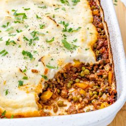 Veggie Loaded Cauli-Mash Shepherd's Pie