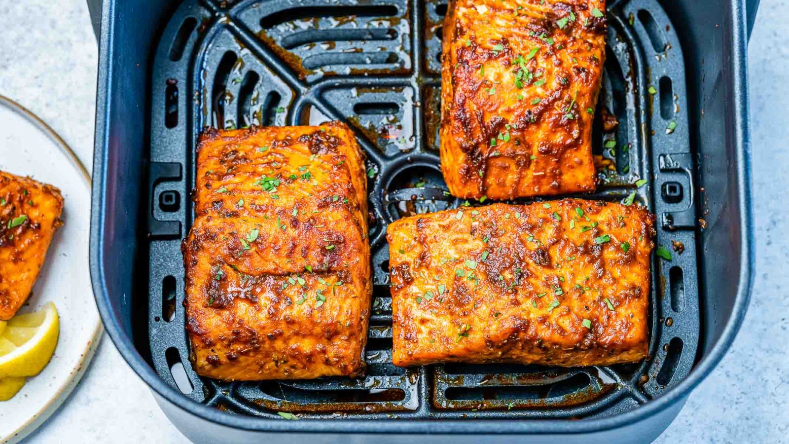 Best Ever Air Fryer Salmon | Clean Food Crush