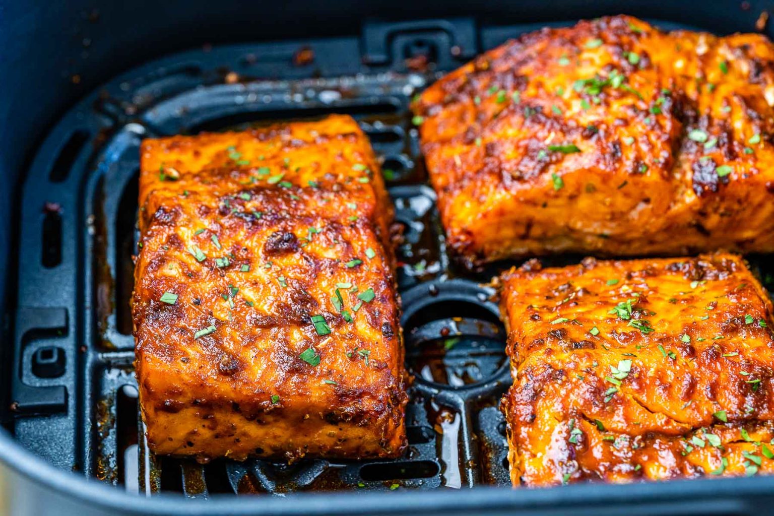 Best Ever Air Fryer Salmon | Clean Food Crush