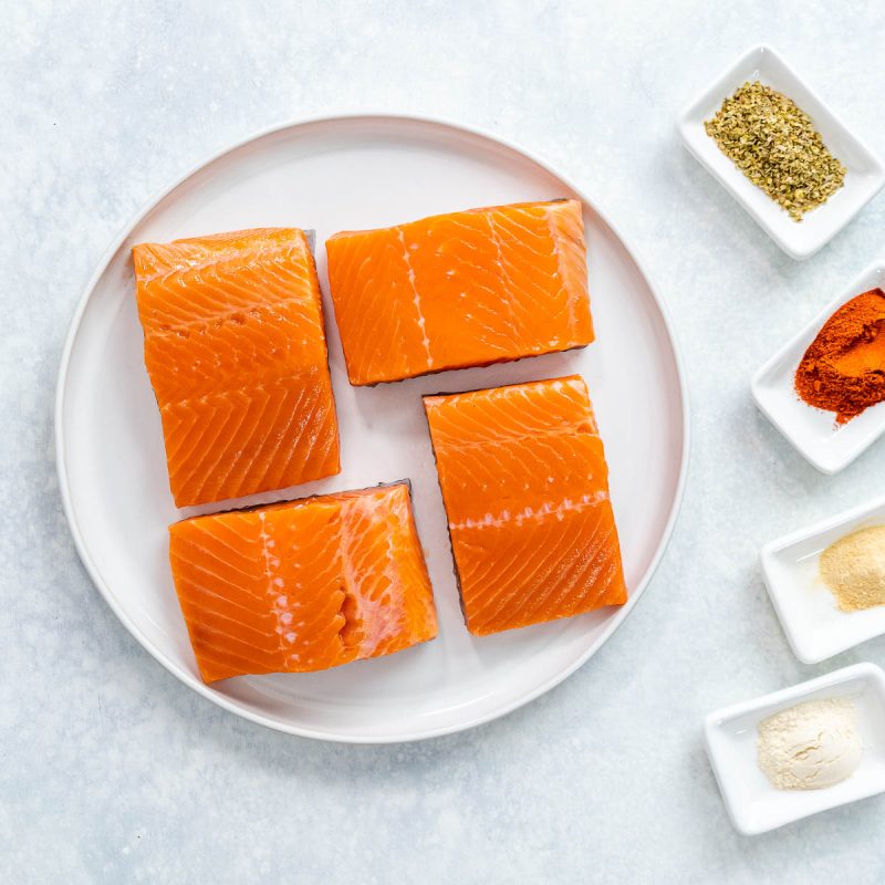 Best Ever Air Fryer Salmon | Clean Food Crush