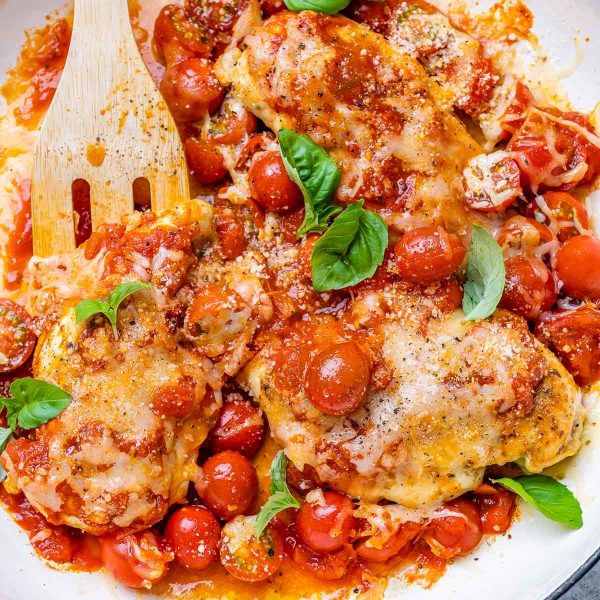 One-Pan Margherita Chicken | Clean Food Crush