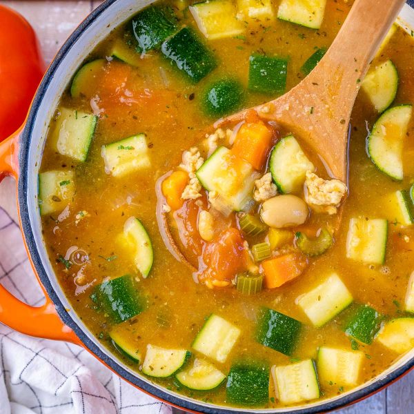 Veggie-Packed Turkey Bean Soup | Clean Food Crush