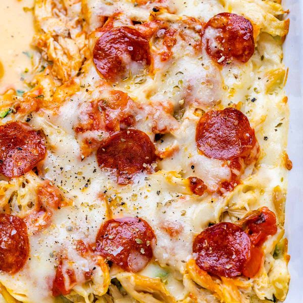 Zucchini Pizza Casserole Clean Food Crush