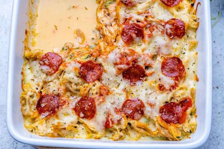 Zucchini Pizza Casserole Clean Food Crush