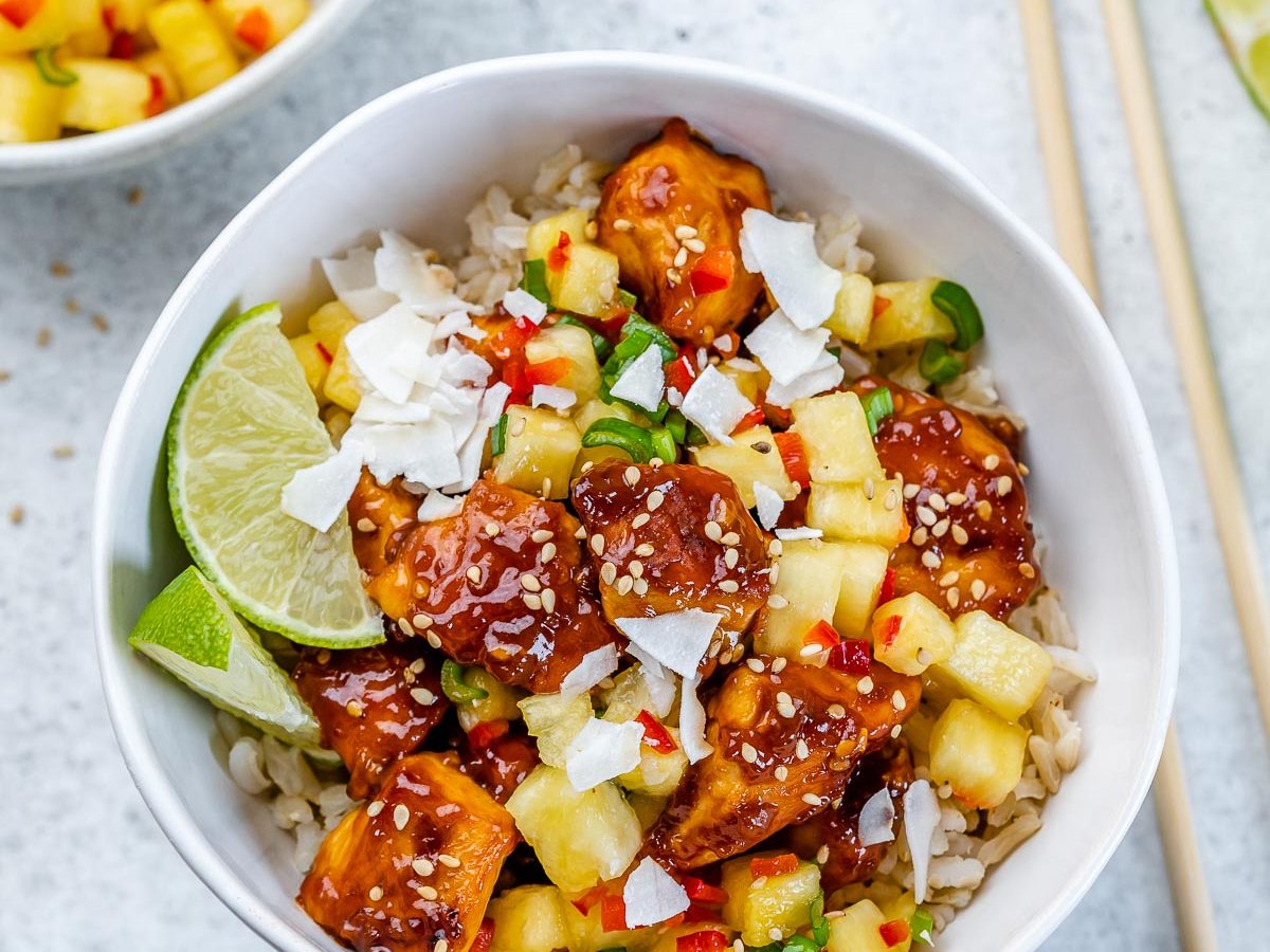 Pineapple Chicken Bowls