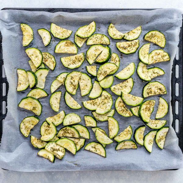Roasted Ranch Zucchini Bites Clean Food Crush