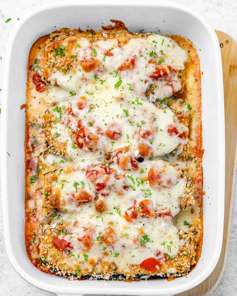 Rachel’s Eggplant Parmesan | Clean Food Crush