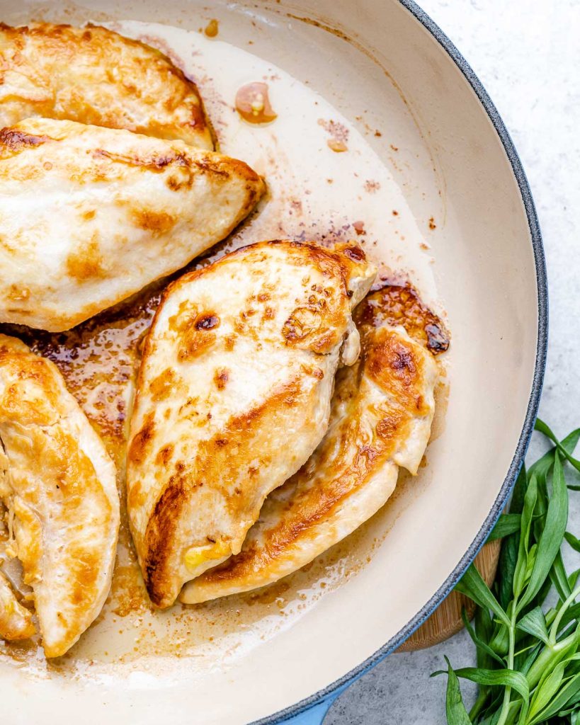 Mustard Tarragon Chicken Skillet Clean Food Crush