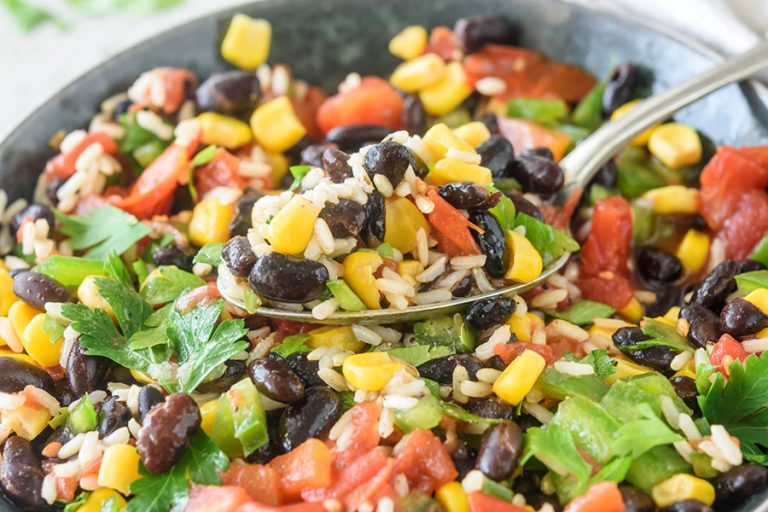 Black Beans + Rice Clean Food Crush