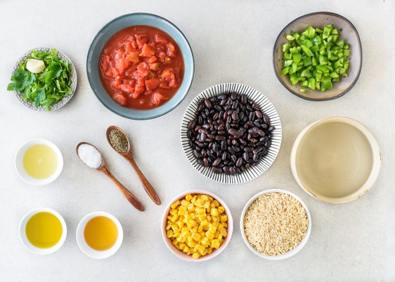 Black Beans + Rice | Clean Food Crush