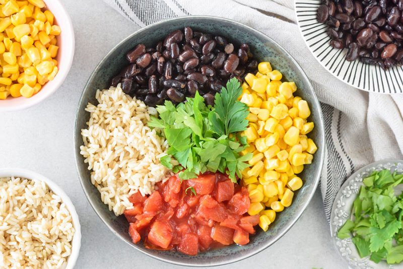 Black Beans + Rice | Clean Food Crush