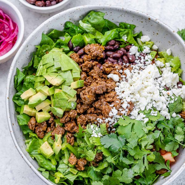 Tex Mex Salad Bowls | Clean Food Crush