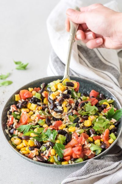 Black Beans + Rice | Clean Food Crush