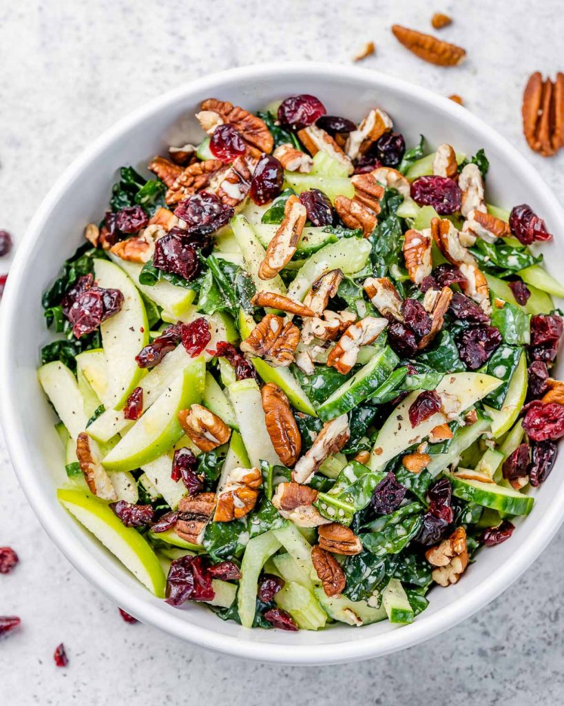 Kale Apple Salad | Clean Food Crush