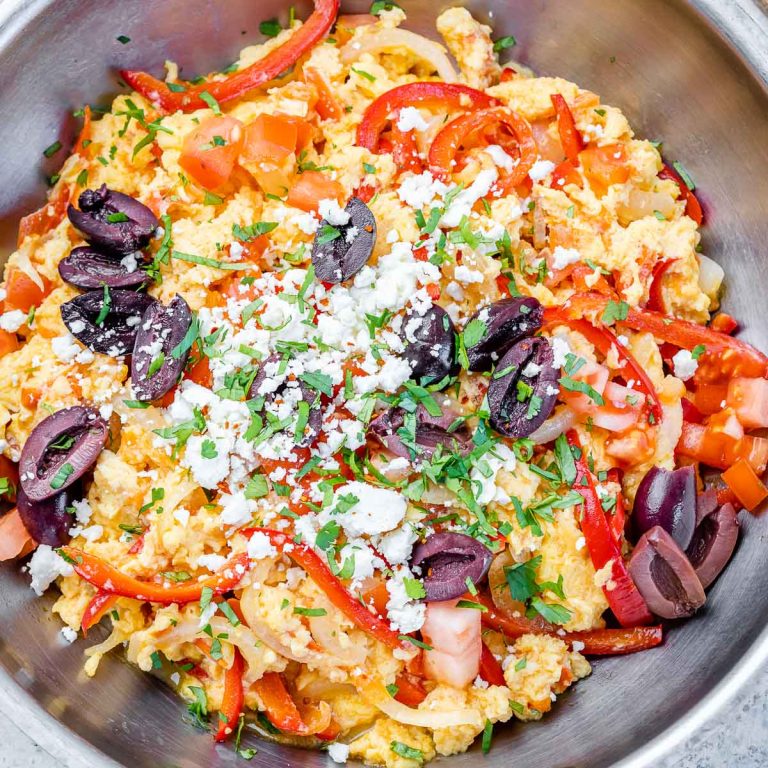 TurkishInspired Scrambled Eggs Clean Food Crush