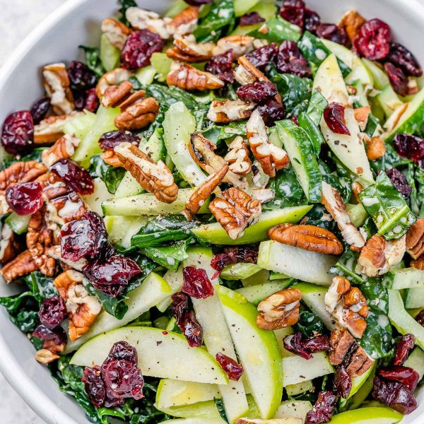 Kale Apple Salad Clean Food Crush