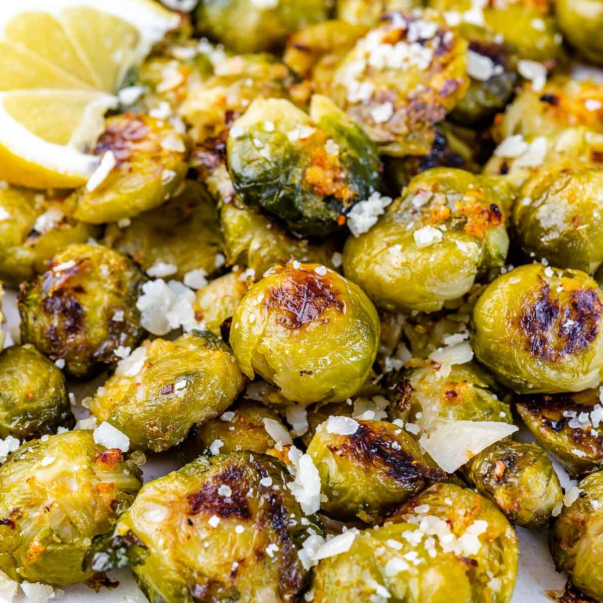 Crispy Smashed Brussels Sprouts-image