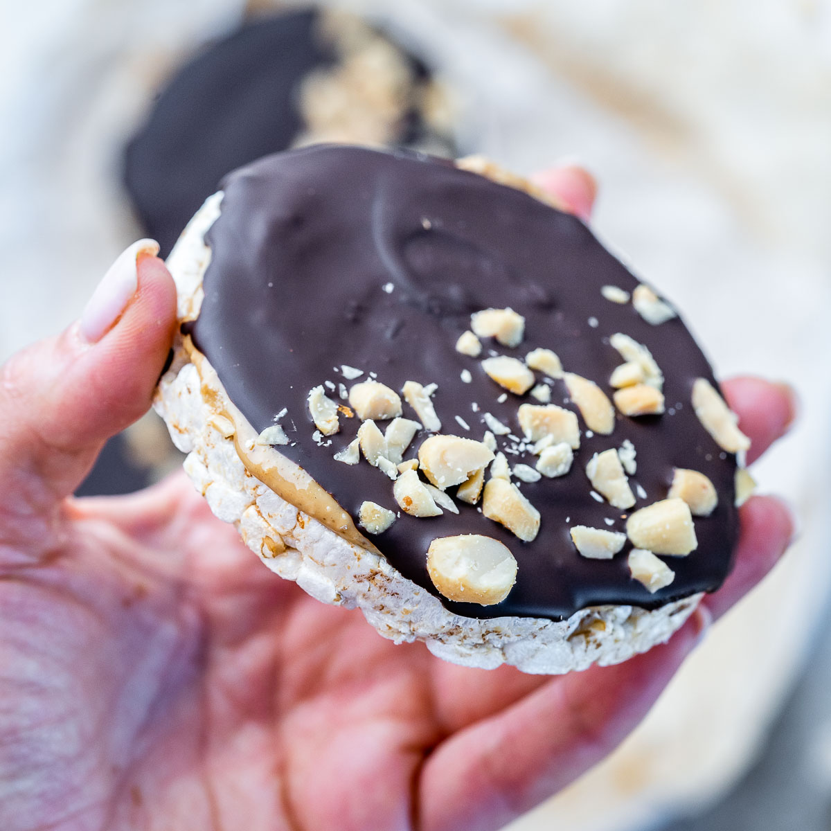 Viral Chocolate Peanut Butter Cup Rice Cake – The Fountain Avenue Kitchen