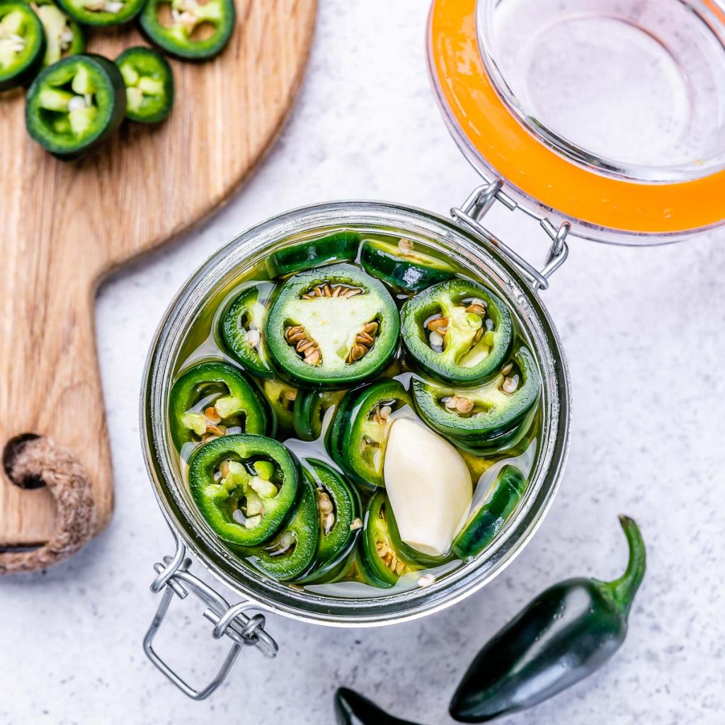 Homemade Pickled Jalapeños | Clean Food Crush
