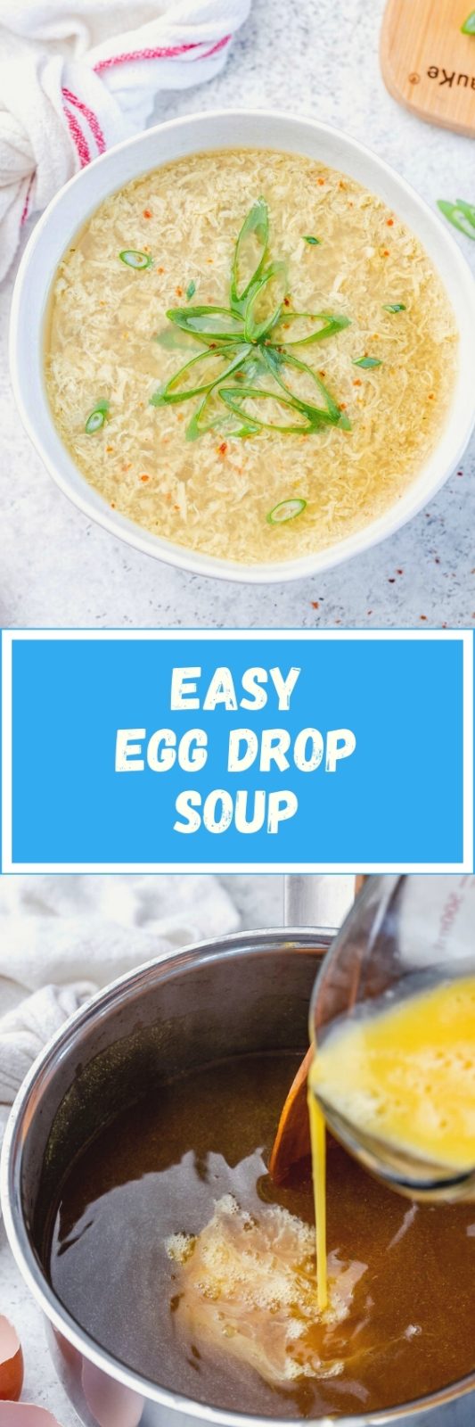 Homemade CFCStyle EASY Egg Drop Soup Clean Food Crush