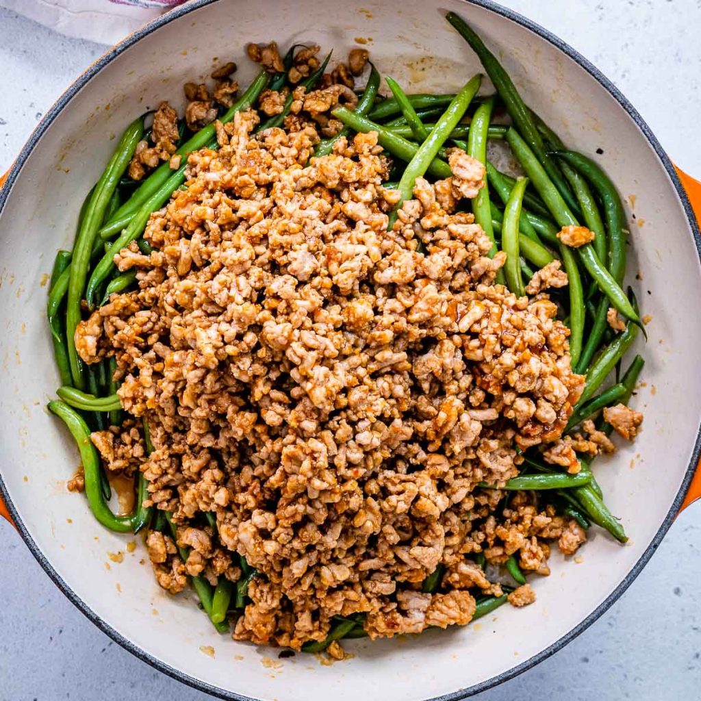 [Video] Green Bean Turkey Bowls | Clean Food Crush