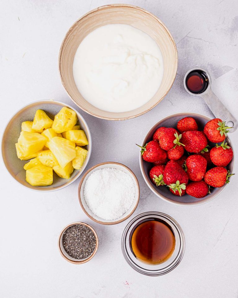 Tropical Coconut Popsicles | Clean Food Crush