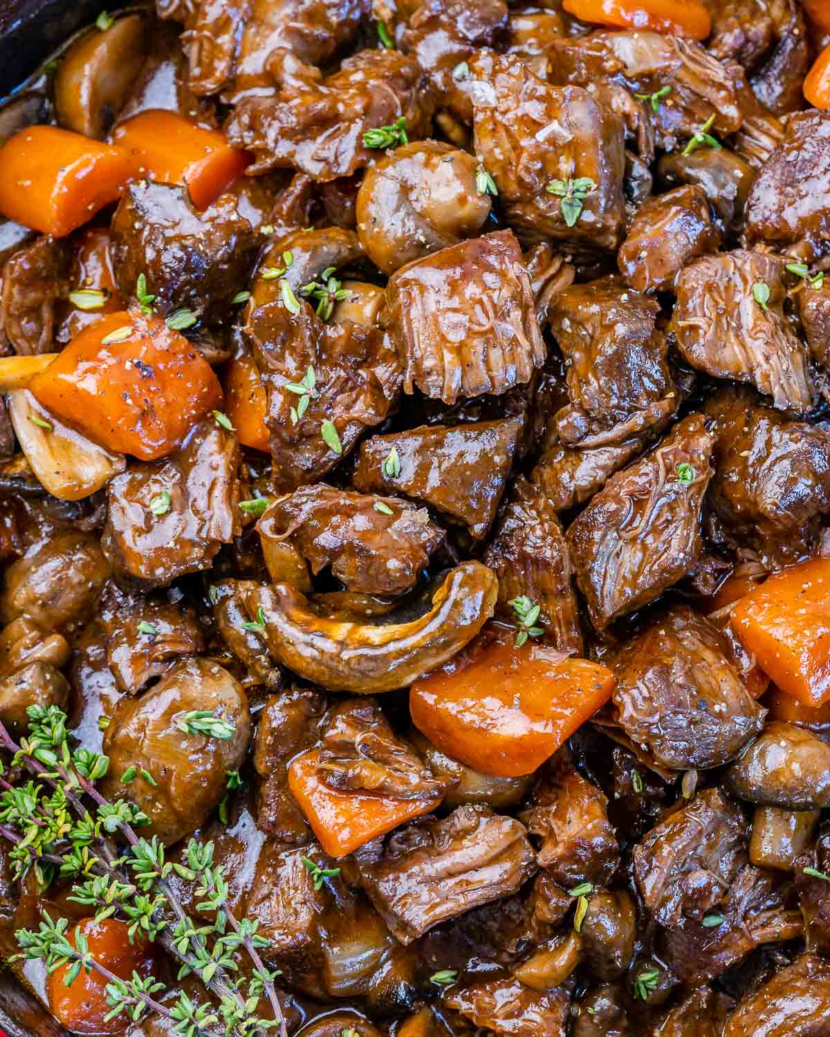 Dutch Oven-Braised Beef and Summer Vegetables Recipe