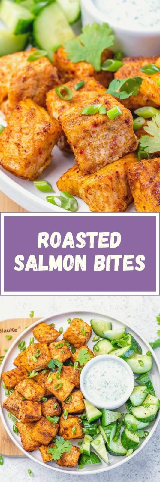 Roasted Salmon Bites Clean Food Crush