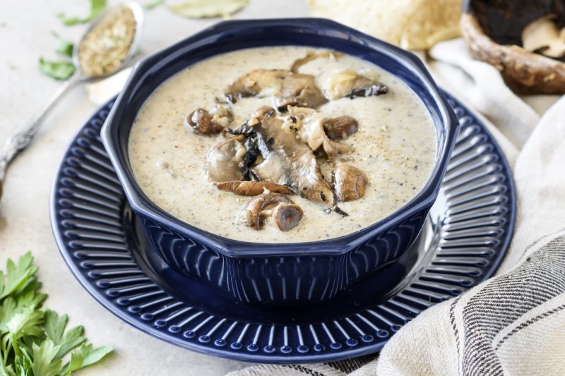 Creamy Mushroom Soup Clean Food Crush