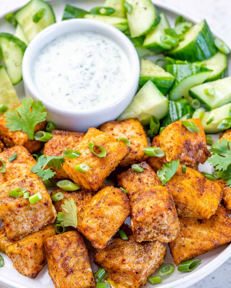 Roasted Salmon Bites Clean Food Crush