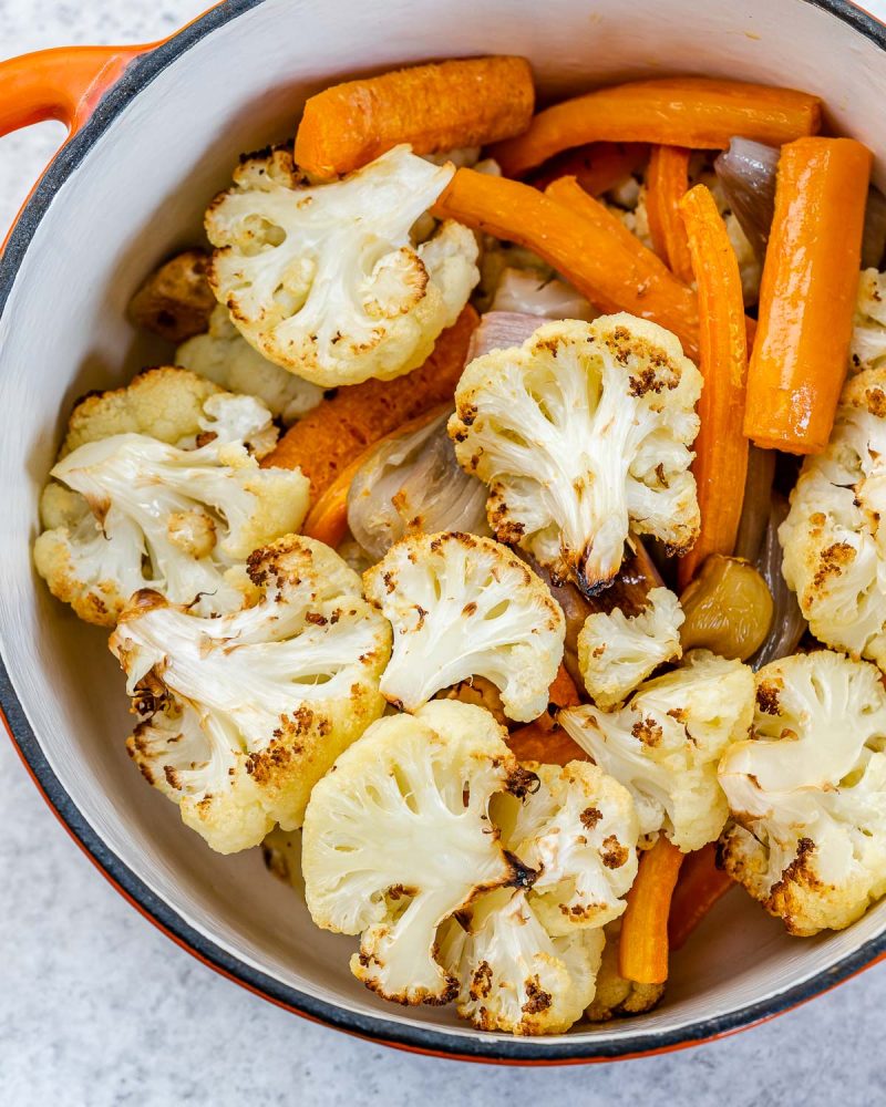 Roasted Cauliflower + Carrot Soup Clean Food Crush