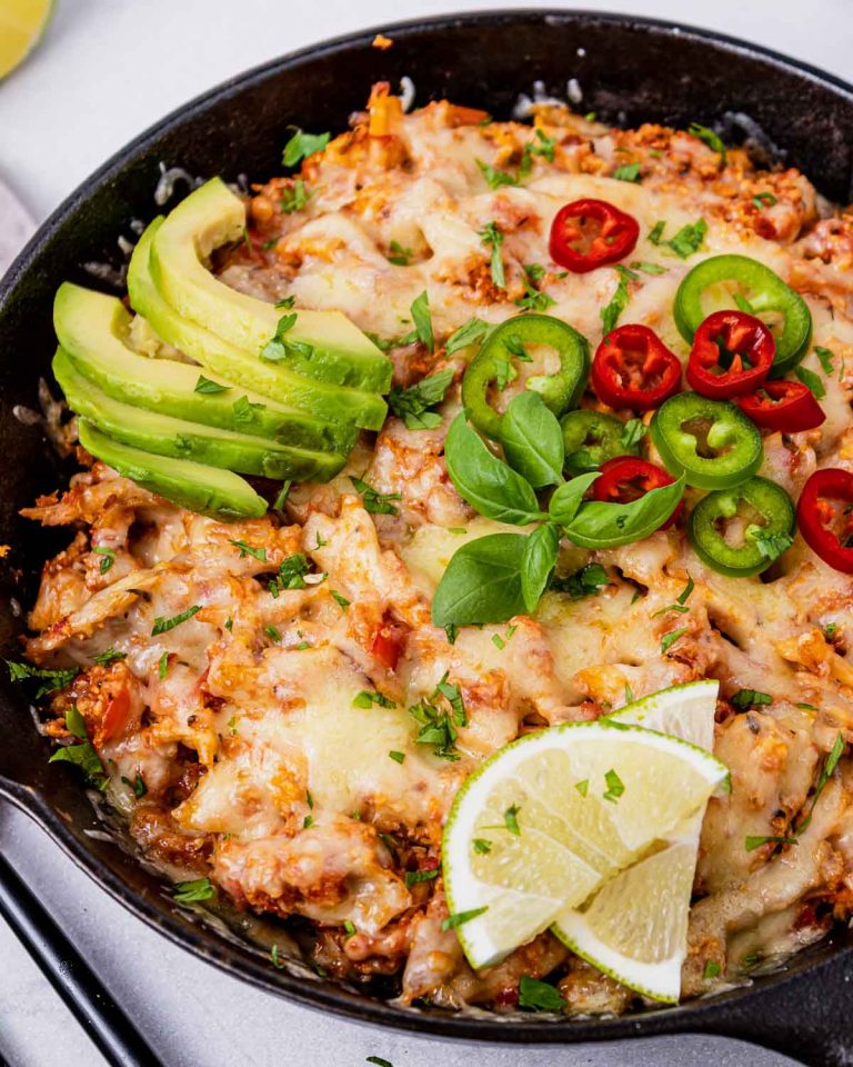 Hearty TexMex Inspired Chicken Casserole (Low-Carb) | Clean Food Crush