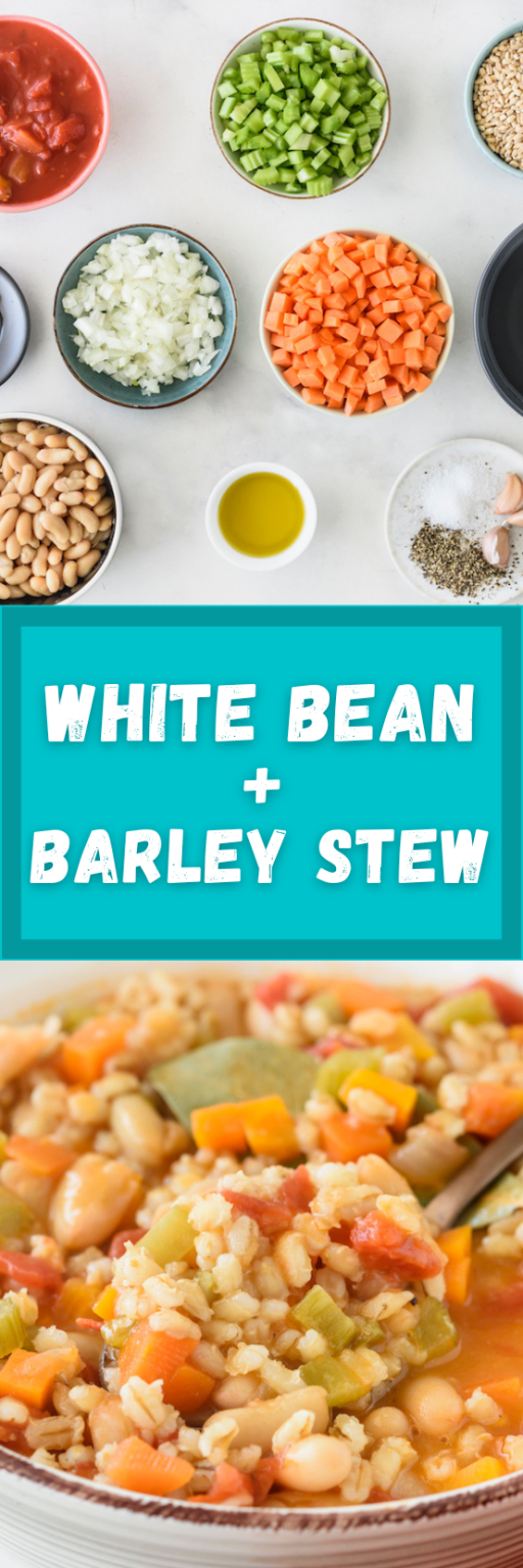 White Bean + Barley Stew Clean Food Crush
