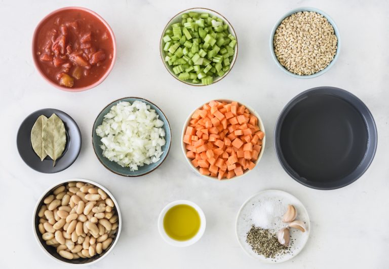 White Bean + Barley Stew Clean Food Crush