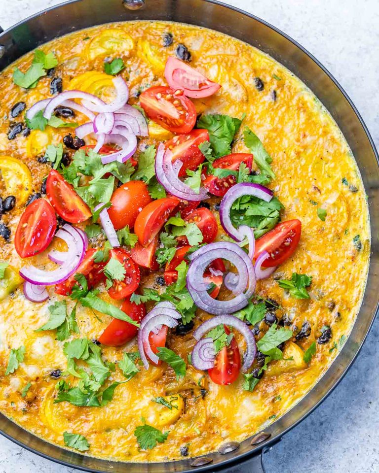 Mexican-inspired Frittata | Clean Food Crush