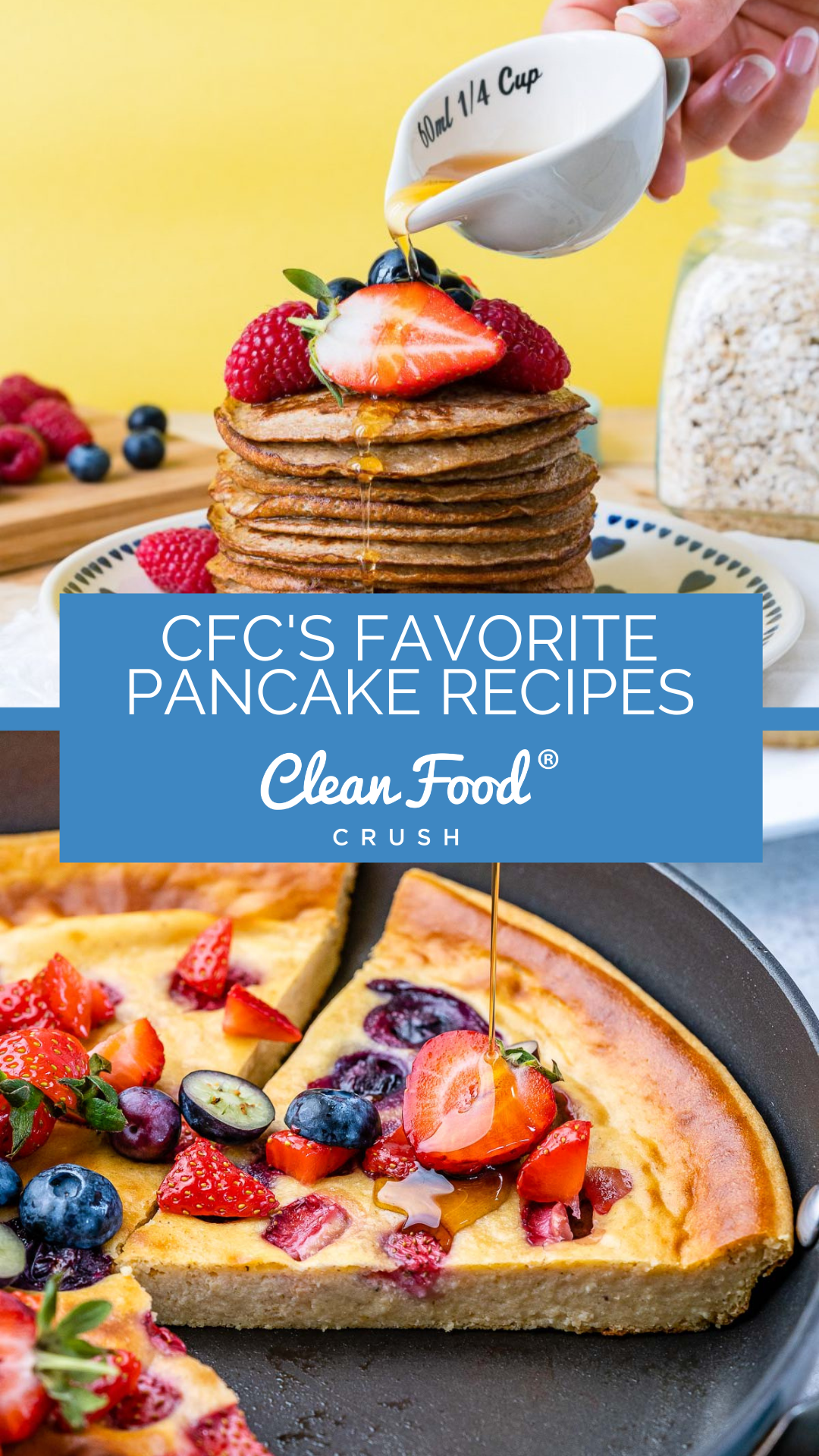 Our Favorite Clean Pancake Recipes | Clean Food Crush