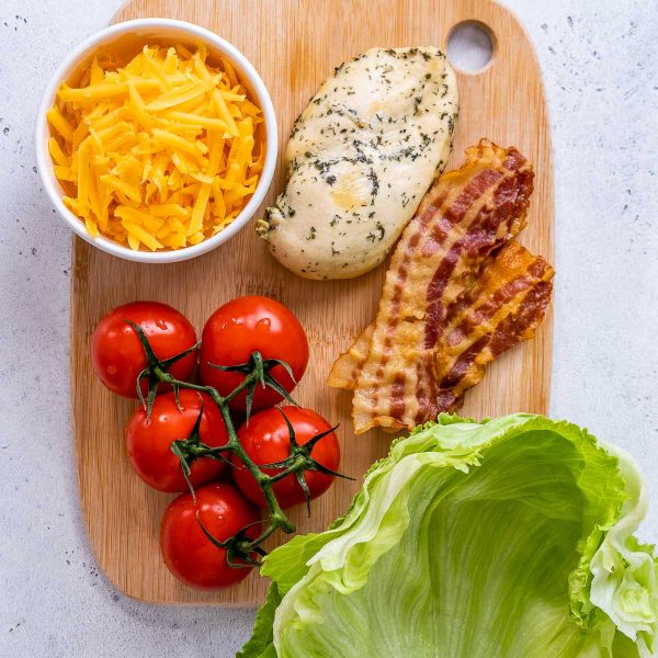 [VIDEO] Chicken Club Lettuce Wrap Clean Food Crush