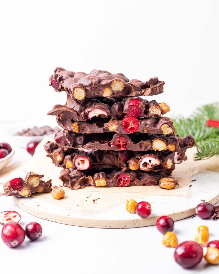 Cranberry & Chickpea Bark Clean Food Crush