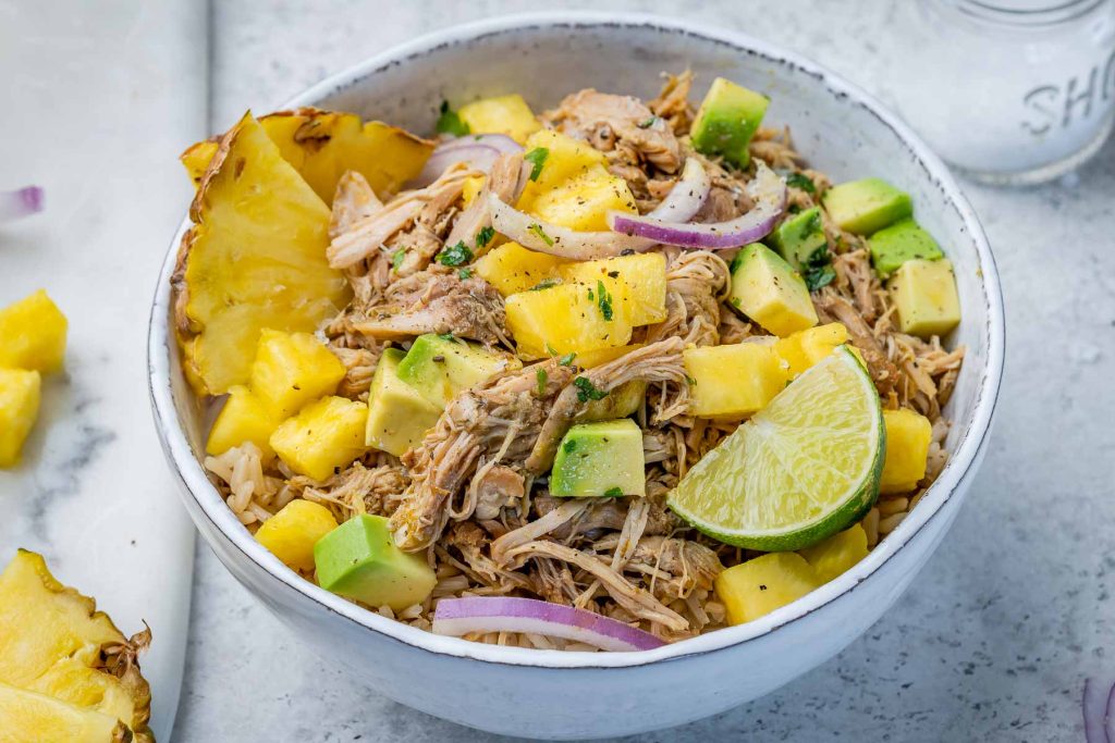 [VIDEO] Bright + Tasty Jerk Chicken Bowls Clean Food Crush
